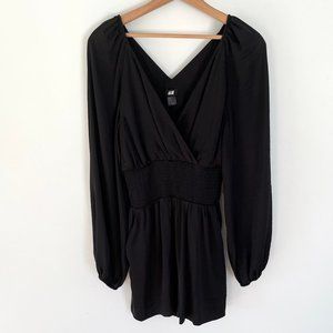 H&M Puff Sleeve Romper